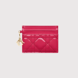 Lady Dior Freesia Card Holder